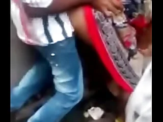 indian harpy fucked in public for money